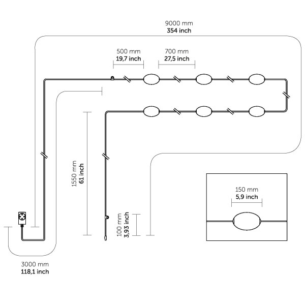 Marina 6-Light Buoy specification picture